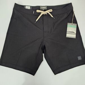 Linksoul Boardwalker Shorts Mens 35 Black Boardshorts Land And Sea 6 Pockets